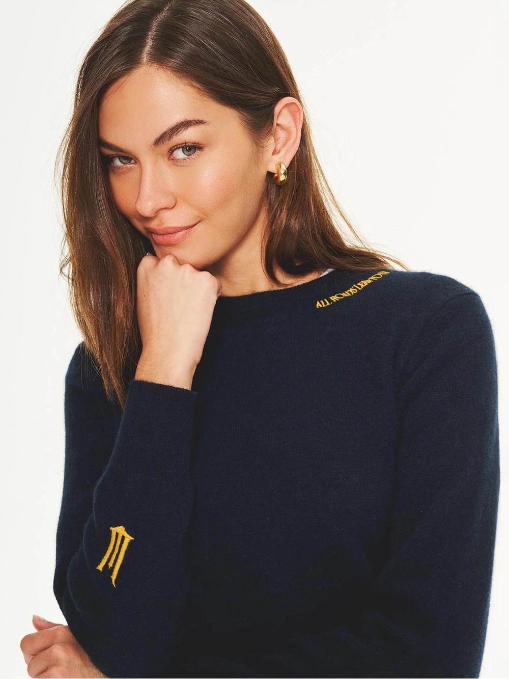 Naadam Wicked All Roads Lead to Oz Cashmere Sweater, M